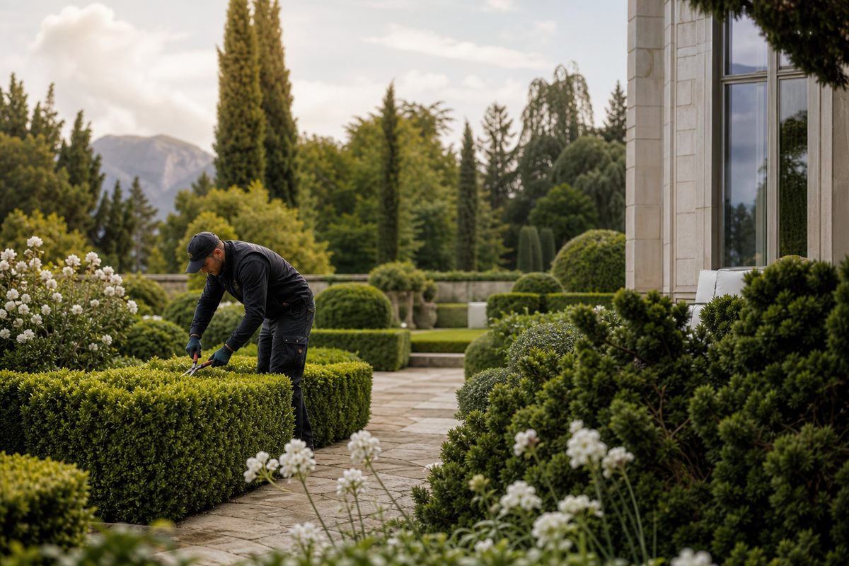 Jardinier paysagiste